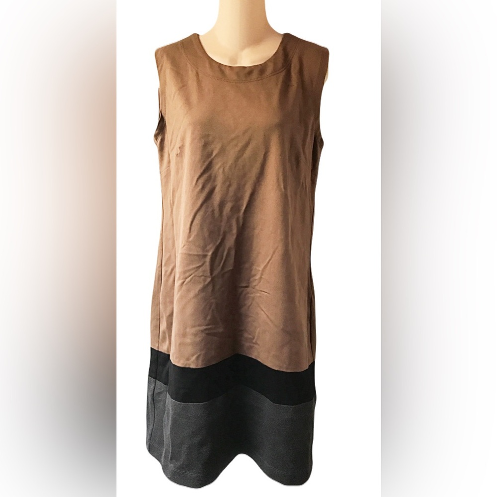 LORD & TALOR Brown Sleeveless Dress